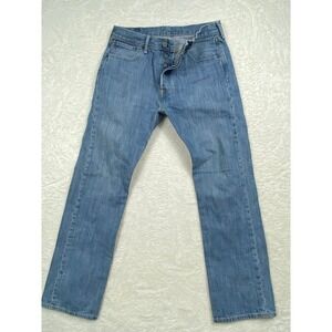 Levi's Classic 501xx Button Fly Straight Leg Men's Jeans Light Blue Wash W32 L30